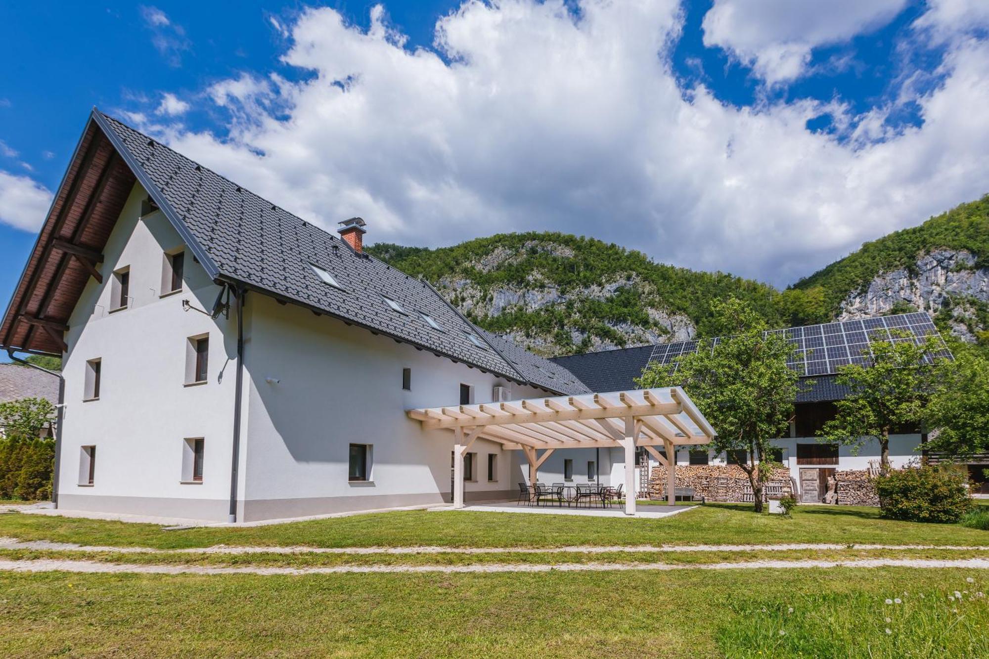 فيلا Domacija Log V Bohinju بوهينيسكا بيستريكا المظهر الخارجي الصورة